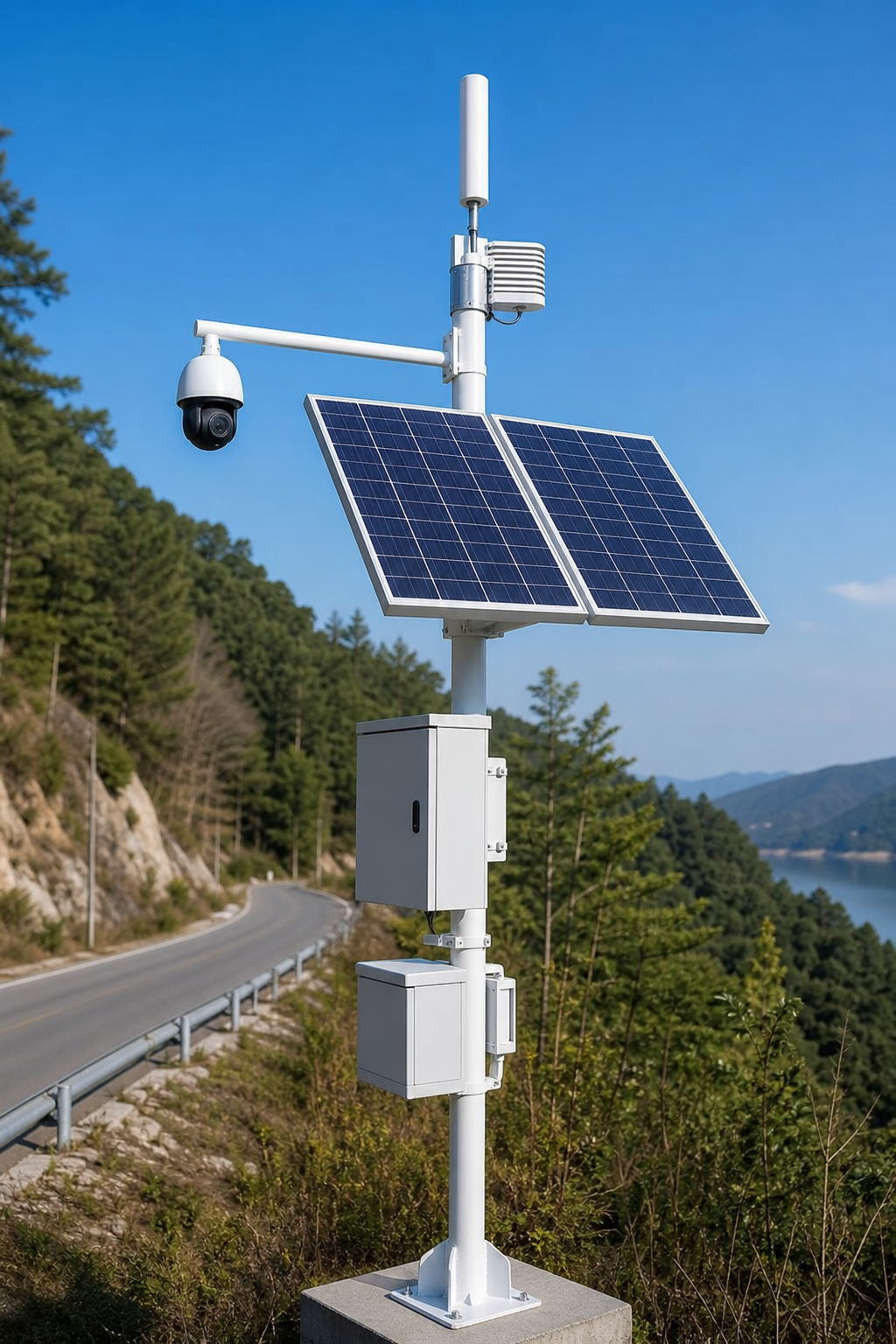 Systeme solaire pour surveillance