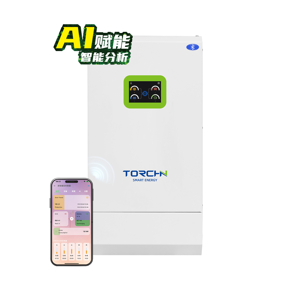 WKC F01 48-6.2k-E 48 V 6.2 kW Solar Energy Storage Inverter